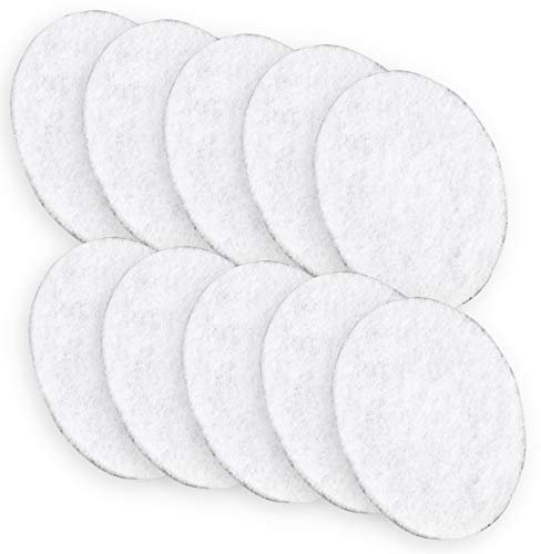 KWL Luftfilter für Pluggit EV100/EV200/EV500/REV150 | 1 Filterset | Filterset G3 | 10x Rundfilter CT 15/150 weiss, Ø 135 mm. G3 | EVFG3