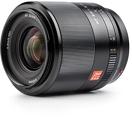 VILTROX AF 24mm F1.8 FE Mount Full Frame Autofokus Weiter Winkel Leicht Augenfokus Objektiv für Sony E-Mount Spiegellose Kamera A7 A7III A7RIII A7RIV A9 A5100 A6000 A6100 A6300 A6400 A6500 A6600