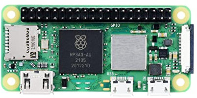 Waveshare Retrofited Raspberry Pi Zero 2 WH, 5 Times Faster 1GHz Quad-Core Arm Cortex-A53 CPU with WiFi Bluetooth 4.2 BLE with Pre-Solder Black Pinheader