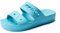 Crocs Women's Baya Platform Amazon Sandal Clog, Digital Aqua, 6 UK Men 7 UK Women