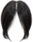 Toper mittlerer Seite Teil Haar Topper Frauen Haar kein Knall Kronen -Topper -Clip in oberen Haarflügeln für Frauen mit dünnem Haar