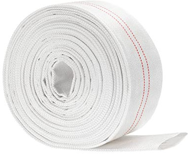 PATIKIL Liviano Retrolavado Manguera Plana Reforzada Descarga PVC Manguera 40mm ID 33 Pies 0.8MPa para Piscina