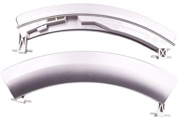 Poignée de porte de machine à laver cylindrique 9000331939. Compatible avec Siemens Bosch. WAS20460TI WAS24460TI Remplacement de poignée de machine à laver.(Color:Silvery 1pcs)