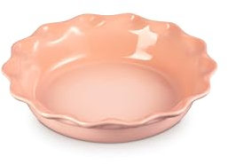 Le Creuset Heritage Kuchenform aus Steingut, 22,9 cm, Peche