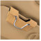 JNNJ Multifunktionale Sonnenblende Brillenetui Organizer, Auto Sonnenblende Leder Sonnenbrillen Etui Halter Clip, Leder Sonnenbrille Hanger Brillenhalter Für Autos(Beige)