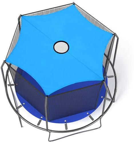 Weiches Outdoor-Trampolin-Sonnendach, Sonnenschutz-Trampolin-Sonnenschutz Einfach Installierendes Schutz-Trampolin-Sonnenschutz-Zubehör
