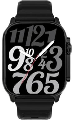 2024 New Smart Hello Watch 4 Plus ULTRA 4G Bluetooth Call Wifi GPS 16GB ROM NFC AMOLED Clock 49mm Smartwatch Men Women PK 3 Plus (Black)