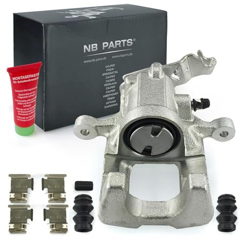 NB PARTS Bremssattel Bremszange 38mm rechts hinten passend für Audi A3 Seat Skoda Oktavia VW Golf