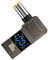 Walopola USB C auf Laptop Ladeadapter – Typ C auf DC Ladeadapter – Pd 100 W Digitalanzeige USB C auf Laptop für Akku Pack Router