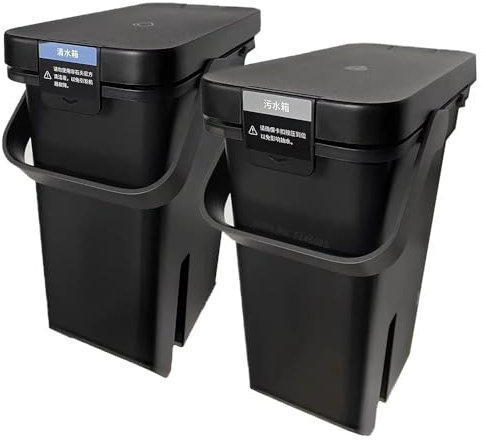 Accessoires for Robots, Réservoir d'eau Propre, Réservoir D'eaux Usées, Compatible avec Roborock, S7 MaxV Ultra, S7 Pro Ultra(2pcs)