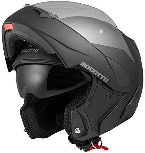 Bogotto V280 Klapphelm, schwarz matt, XS