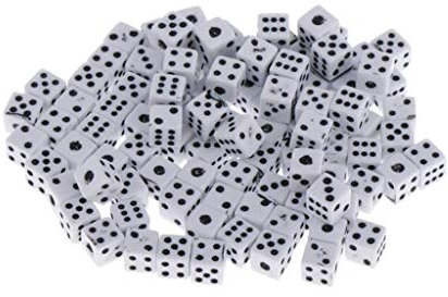 F Fityle 100 Stück 5mm DND RPG MTG Tischspiel Dice Bulk