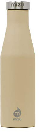 Mizu Unisex S4 Edelstahl Wasserflasche, sandfarben, Einheitsgröße
