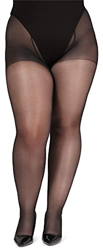 Bellivalini Damen Strumpfhose Plus Size Große Größen 40 DEN BLV-1125