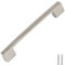 Decoranddecor Dimora D-Shape Cupboard Handles | Rectangular Kitchen Handles for Cupboards | Cabinet Pulls - 96mm Or 128mm, Satin Nickel