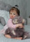 iCradle Reborn Dolls 60cm Wiedergeborene Babypuppen Wiedergeborene Kleinkind Babypuppe Jungen 24 Zoll Realistische Weiche Silikon Neugeborene Puppen Geschenkset für Kinder ab 3 Jahren