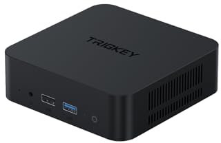 TRIGKEY Mini-PC, Intel Alder Lake-N95-Prozessor der 12. Generation (bis zu 3,40 GHz), Mini-Desktop-Computer 11 Pro, 16 G DDR4, 500 G M.2 2280 SATA SSD, Business-Mini-PC, Dual HDMI/WiFi 5/BT 5.0/USB*6