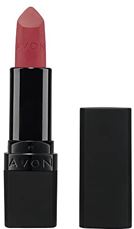 Avon Ultra Matte Lipstick Peach Flatters with Vitamin E, Avocado Oil and Sesame Oil for Comfortable Coverage that Won't Cake, Crack or Dry