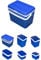 JARDIN202 - Nevera Portátil Rígida – Nevera Térmica con Asa para Camping, Barbacoa y Viaje | 42 L (Azul)