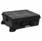 CIADAZ Flugkoffer mit Rollen Schwarz 63x50x23 cm PP, Pelican Case, Flightcase, Peli Case, Munitionsbox, Hardcase Koffer, Werkzeugkoffer Leer Gross