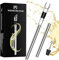 WeiaiziY Weinkühlstab 4-in-1 Edelstahl Weinkühler Set, Weinkühler Stab + Ausgießer + Flaschenverschluss, Flaschenkühler für Jede Flaschengröße, Weinzubehör Geschenke für Frauen, Männer, Weinliebhaber