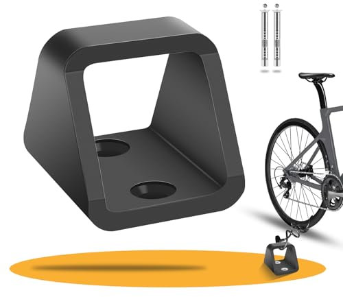 Wandanker Fahrrad aus 5 mm Dickem Stahl, Diebstahlsicherungen für Fahrräder Mit 2 Sätzen von 304 Edelstahlschrauben, Stabiler Wandanker & Bodenanker, Fahrrad Diebstahlschutz mit Wandhalterung