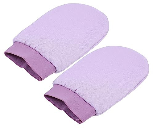 HAPINARY 6 Stk doppelseitige Handschuhe Handtücher für Männer Peeling-Badehandschuhe Gesichtswäscher exfoliating glove exfoliate gloves handtuch Rücken reibende Handtücher Badeutensilien