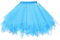 Tüllrock Damen Karneval Klassisch Elastisch Kostüm Tüllrock 50er Tütü Rock Kurz Ballett Unterrock Crinoline Petticoat Tutu