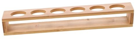 Gatuida Porte-gobelet porte-gobelet en bois verser becs verres à vin robinet verre shooter verres à shot support d'affichage de verres à liqueur support de rangement pour verres à liqueur