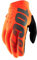 100% Erwachsene Brisker Handschuhe, Orange Schwarz, S