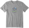 Life is Good. Crusher Herren-Pump-Pump-Putt Jake, Grau meliert, Meliert, grau, XX-Large