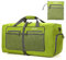 Bekahizar Leichte Faltbare Reisetasche 60L Große Travel Duffle Bag Übernachtung Taschen Verpackbar Reisegepäck Gym Sporttasche Mit Schuhfach für Herren Damen Flugzeug Camping Reisen Urlaub (olivgrün)