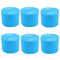 ANCLLO 6 Rollen 4,5 cm x 25 m Krepppapier Party Luftschlangen Hintergrund hängende Dekorationen für Geburtstagsparty, Hochzeit und Festival-Dekorationen (Blau)