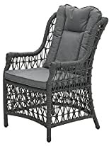 GI 49160GS Excellence Dining Stuhl Rope Dark Grey/Reflex Black