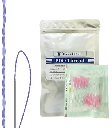 Filo Pdo (tornado 27G 90mm) per lifting facciale/sollevamento corpo intero filo di lunga durata (20 pezzi per confezione)