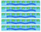 KUM AZ2250116-B - Lineal 15 cm flexibel, L1 Softie Flex, 5 Stück, blau, aus Kunststoff, rutschfest