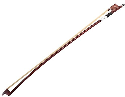 ifundom Modell Violinbogen 1/4 Größe Violinbogen Arbor Rosshaar Braunes Finish Für Anfänger Fortgeschrittene Spieler