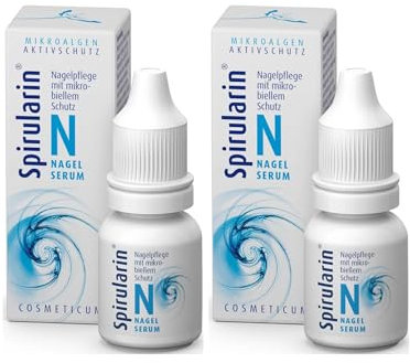 Nagelserum 2X10ml | Nail Serum 10ml Doppelpack | SpirularinOcean | Für effektive Nagelpflege & gesunde Nägel |Professioneller Schutz