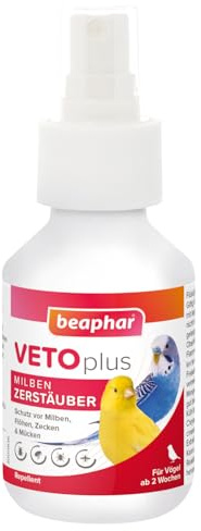 beaphar VETOplus Milben-Zerstäuber für Vögel - 100 ml