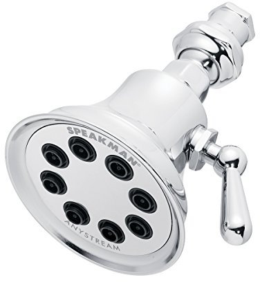 Speakman S-3015-E175 Retro-Duschkopf, 1,75 GPM, poliertes Chrom