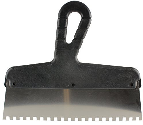 MKK - 19797-001 - Zahnspachtel Kleberspachtel Zahnkelle Größe 150 mm 6x6 mm