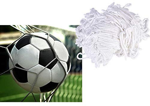 Nikou Tornetz Handballtor Goals Net, Fußballnetz 2 x 3m Fußball Tornetz Trainingsnetz, Polypropylenfaser Sport Spiel Training Tools Ersatz Fußballtornetz Zubehör