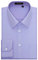 HISDERN Men's Formal Dress Shirt Long Sleeve Regular Fit Business Casual Shirts Button Down Wedding Light Purple XL