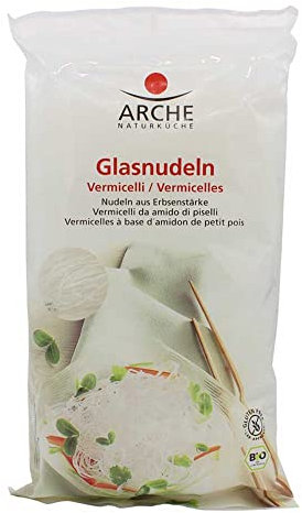 Arche Glasnudeln aus Erbsenstärke, Bio, 3 x 200g