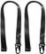 HEZEN Coole Lanyard für Schlüssel, Halsriemen Schlüsselbund für Frauen, Lanyard Logo für Männer, ID Lanyard (schwarz 2 Stücke)