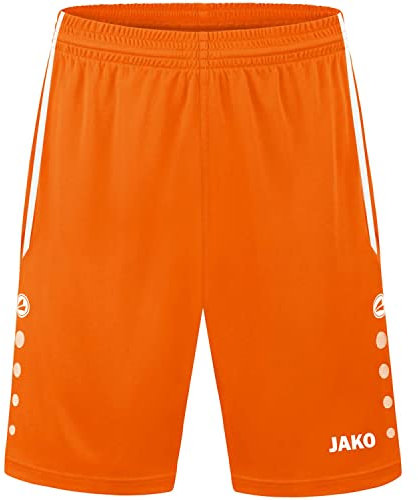 JAKO Allround Trainingsshort Kids orange, 128 Kinder
