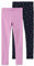 NAME IT Baby-Mädchen NKFVIVIAN 2P NOOS Leggings, Violet Tulle/Pack:Dark Sapphire (AOP SMALL Hearts), 74/80