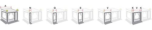 Fiamma Privacy Room F45 Frontwand-Erweiterung, 50cm