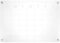 STOBOK Tableau Effaçable à Sec Clair Tableau Magnétique Tableau De Planification De Réfrigérateur Tableau Blanc Ustensiles De Cuisine Rappel Magnétique Feuille Acrylique Un Verre Aimant