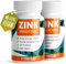 Zink 25mg - 2x365 Tabletten (vegan) mit Zink-Bisglycinat (Chelat) für höchste Bioverfügbarkeit - laborgeprüft mit Zertifikat - optimal hochdosiert - Vorratspack für die Familie - ProFuel